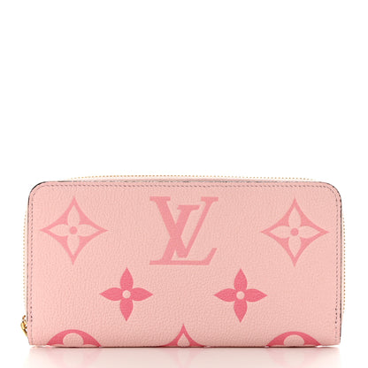 Louis Vuitton Empreinte Monogram Giant By The Pool Zippy Wallet Bouton De Rose 1 of 10