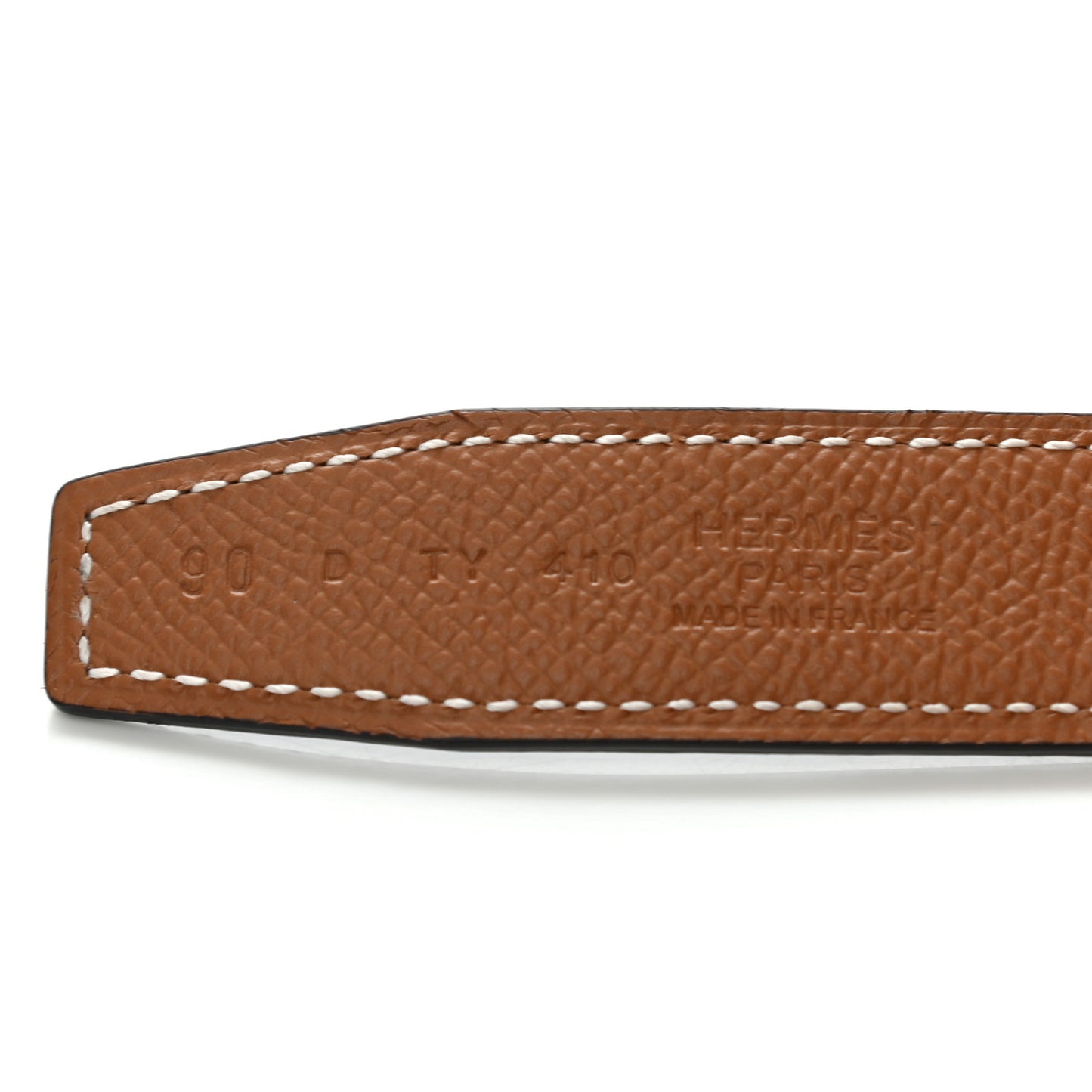 Swift Epsom 24mm Mini Constance H Belt 90 Black Gold