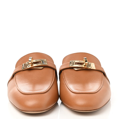 Hermes Goatskin Oz Mules 36 Palissandre 2 of 9