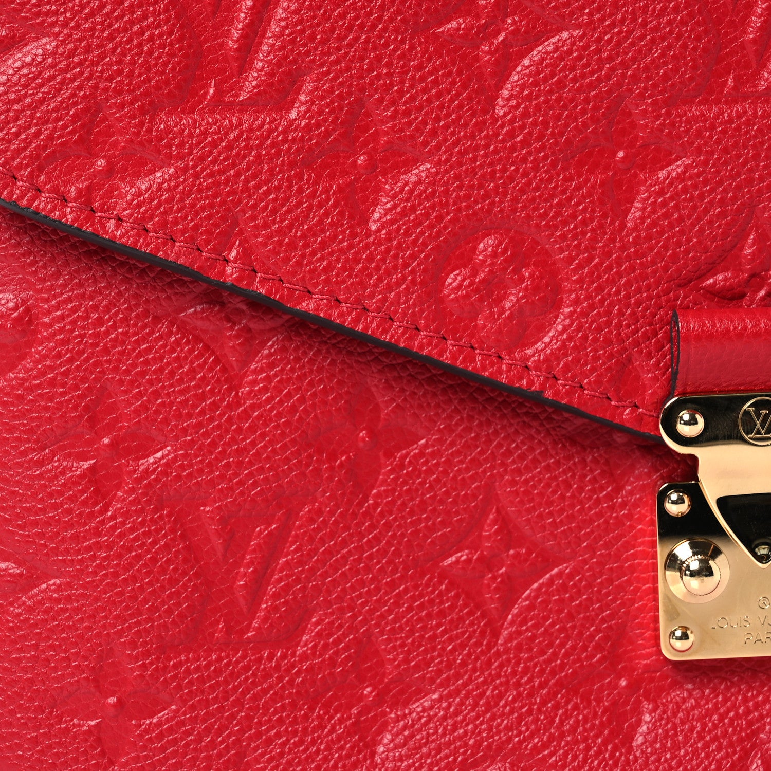 Louis Vuitton Empreinte Pochette Metis Cherry 10 of 15