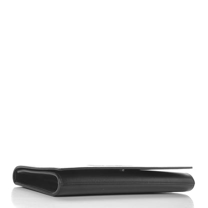 Saint Laurent Calfskin Monogram Large Belle De Jour Clutch Black 4 of 6