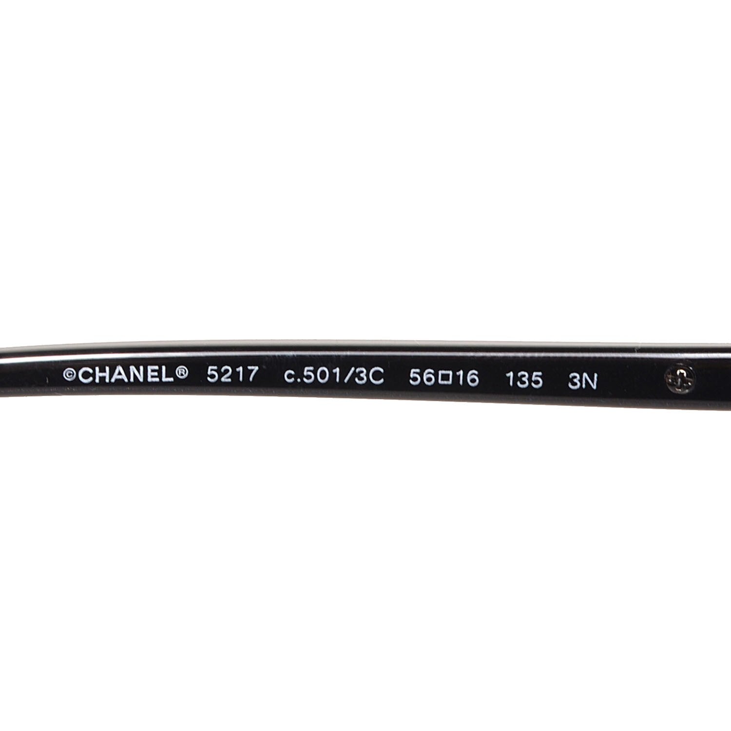Chanel CC Sunglasses 5217 Black 3 of 6