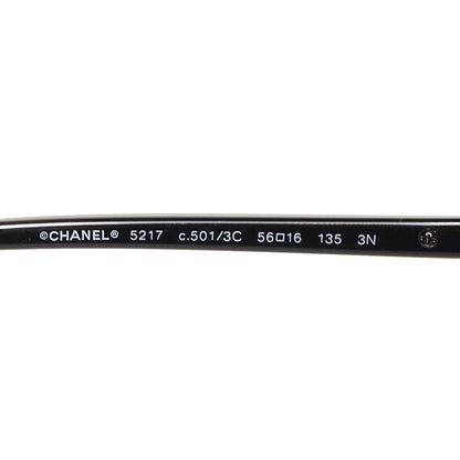Chanel CC Sunglasses 5217 Black 3 of 6