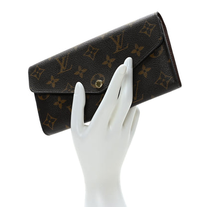 Louis Vuitton Monogram Sarah Wallet NM 2 of 9