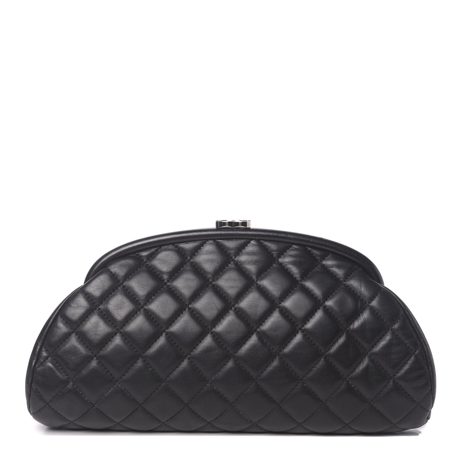 Chanel Lambskin Quilted Timeless Clutch Black 1 of 11