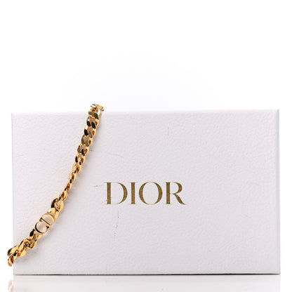 Christian Dior Metal Danseuse Etoile Chain Choker Necklace Gold 5 of 5