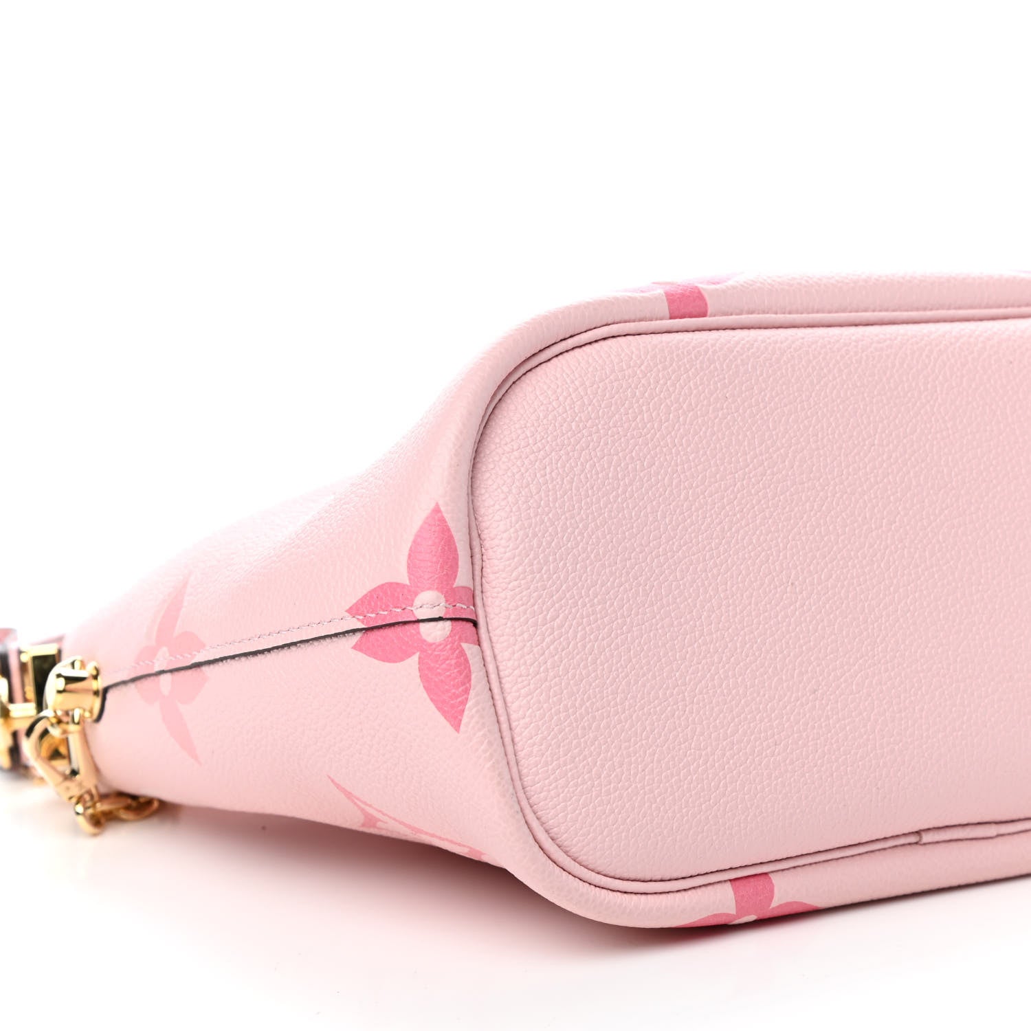 Louis Vuitton Empreinte Monogram Giant By The Pool Marshmallow Hobo PM Bouton De Rose 7 of 8