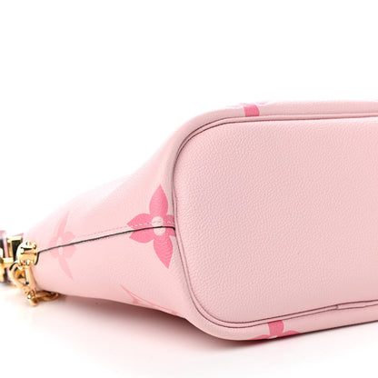 Louis Vuitton Empreinte Monogram Giant By The Pool Marshmallow Hobo PM Bouton De Rose 7 of 8