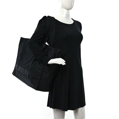 Burberry Nylon Trench Tote Black 2 of 8
