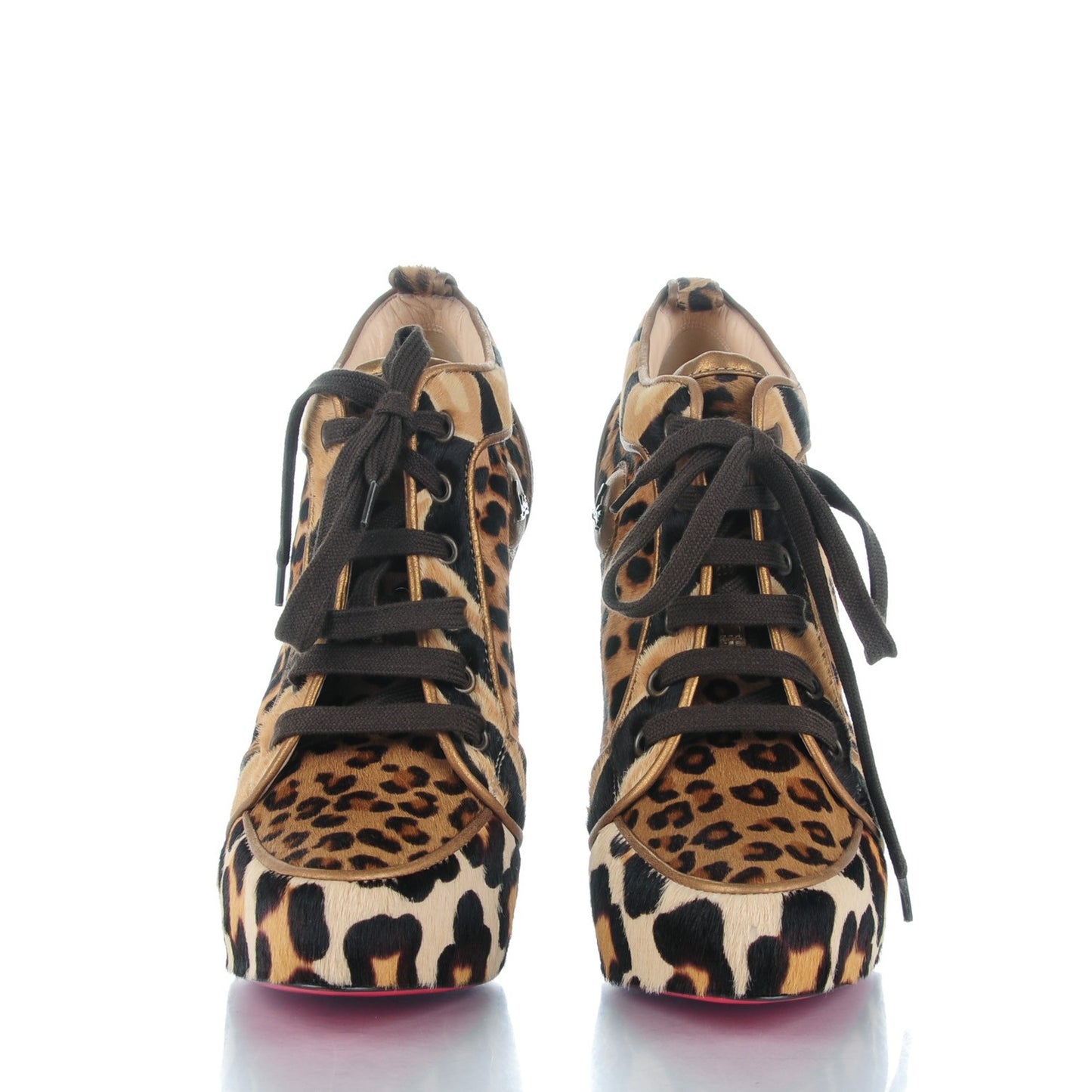 Pony Hair Leopard Venus Orlato 140 Booties 41