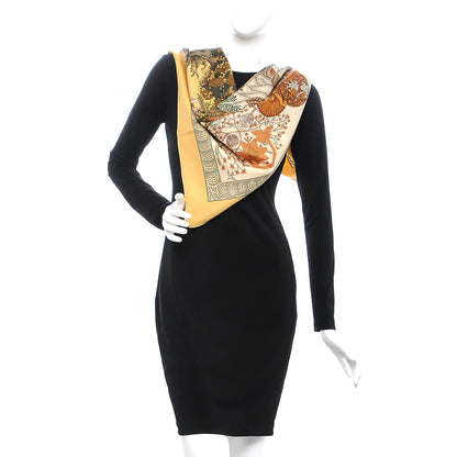 Hermes Silk Les Legendes de l'Arbre Scarf 90 2 of 9