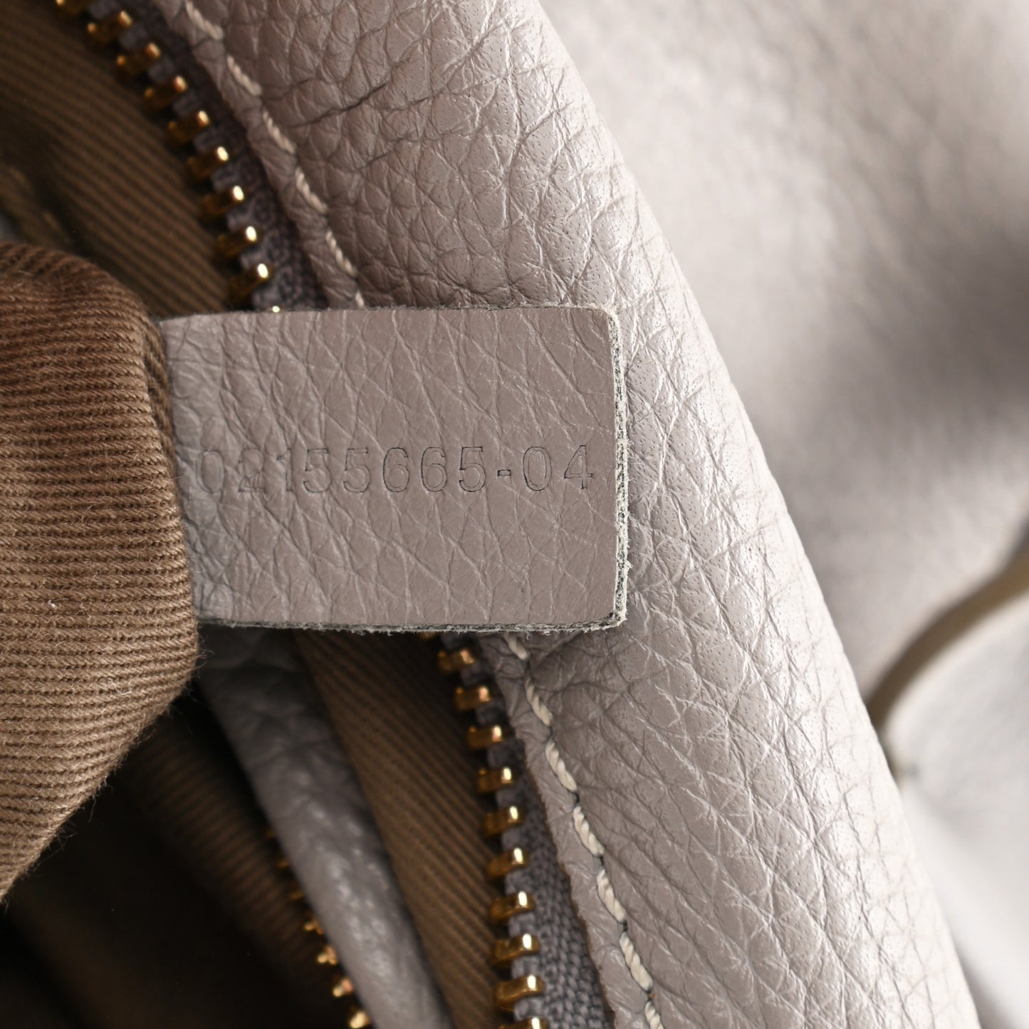 Calfskin Medium Marcie Satchel Cashmere Grey