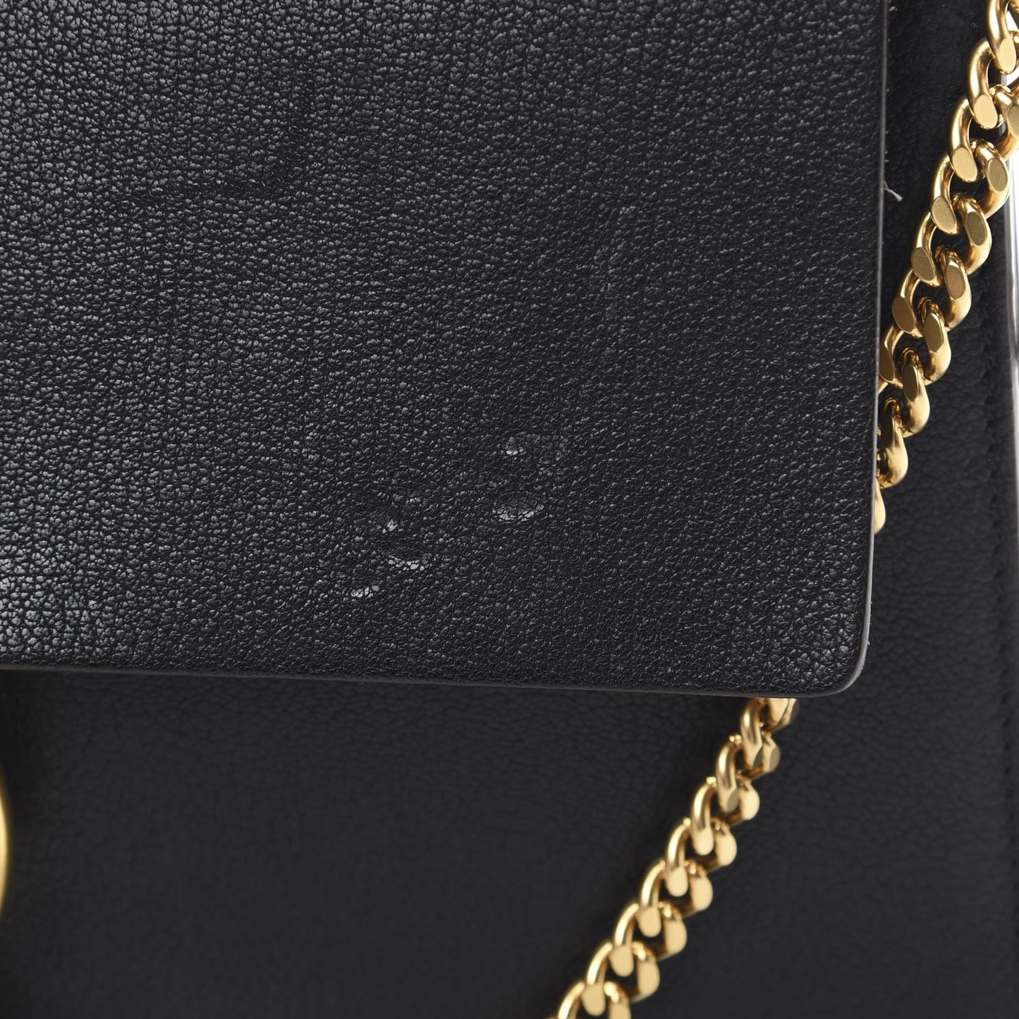 Goatskin Medium Faye Shoulder Bag Black
