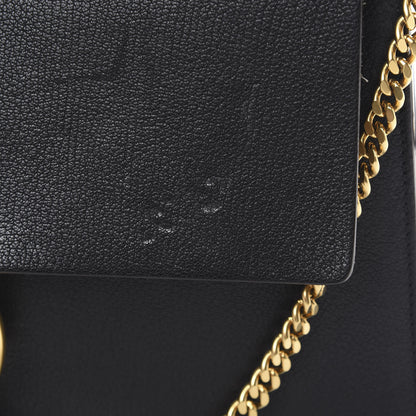 Chloe Goatskin Medium Faye Shoulder Bag Black 10 of 15