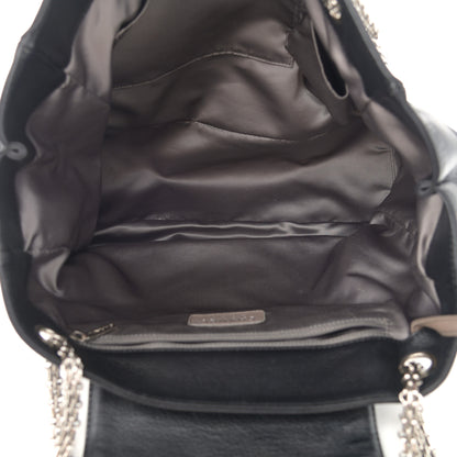 Chanel Calfskin Mademoiselle Lock Shopper Tote Black 5 of 10