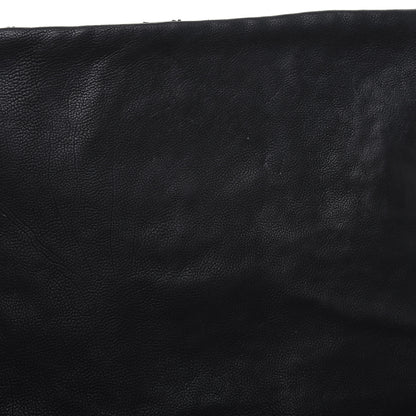 Chanel Calfskin Diamond Stitch Accordion Flap Black 14 of 16