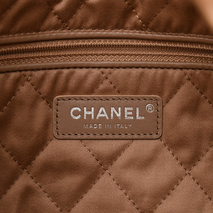 Chanel Shiny Calfskin Quilted Small Chanel 22 Beige 7 of 12