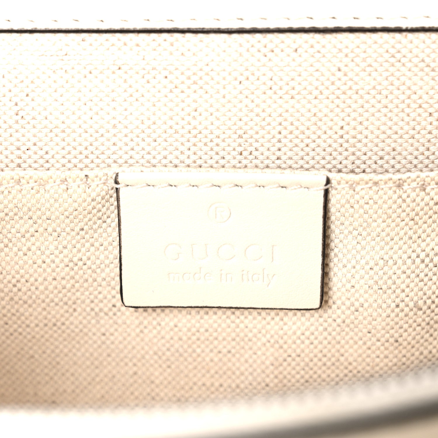 Gucci Calfskin Bamboo Web Medium Dionysus Top Handle Bag White