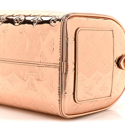 Louis Vuitton Monogram Miroir Speedy Bandouliere 25 Copper 8 of 9