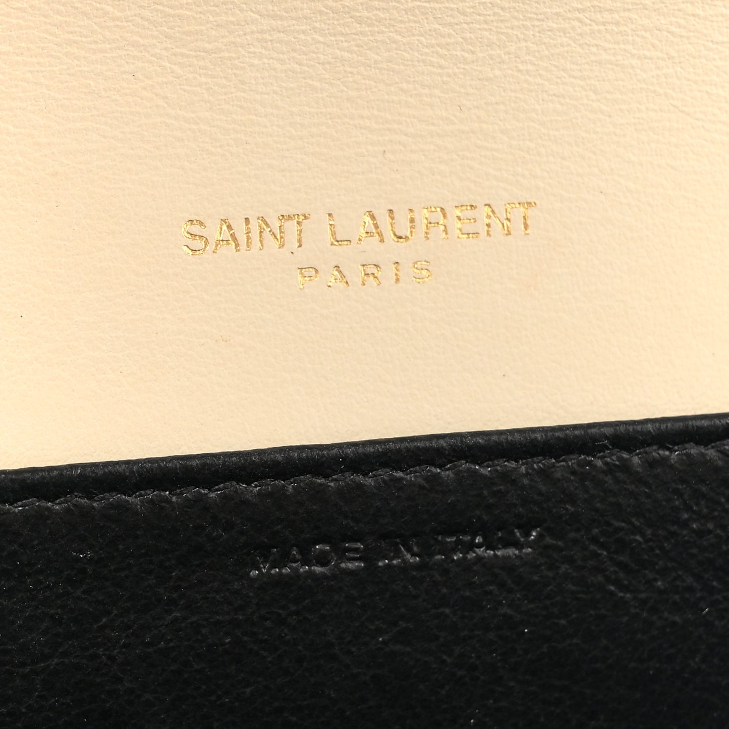 Calfskin Crocodile Embossed Monogram Uptown Chain Wallet Crema Soft