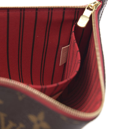 Louis Vuitton Monogram Neverfull MM GM Pochette Cherry 7 of 7