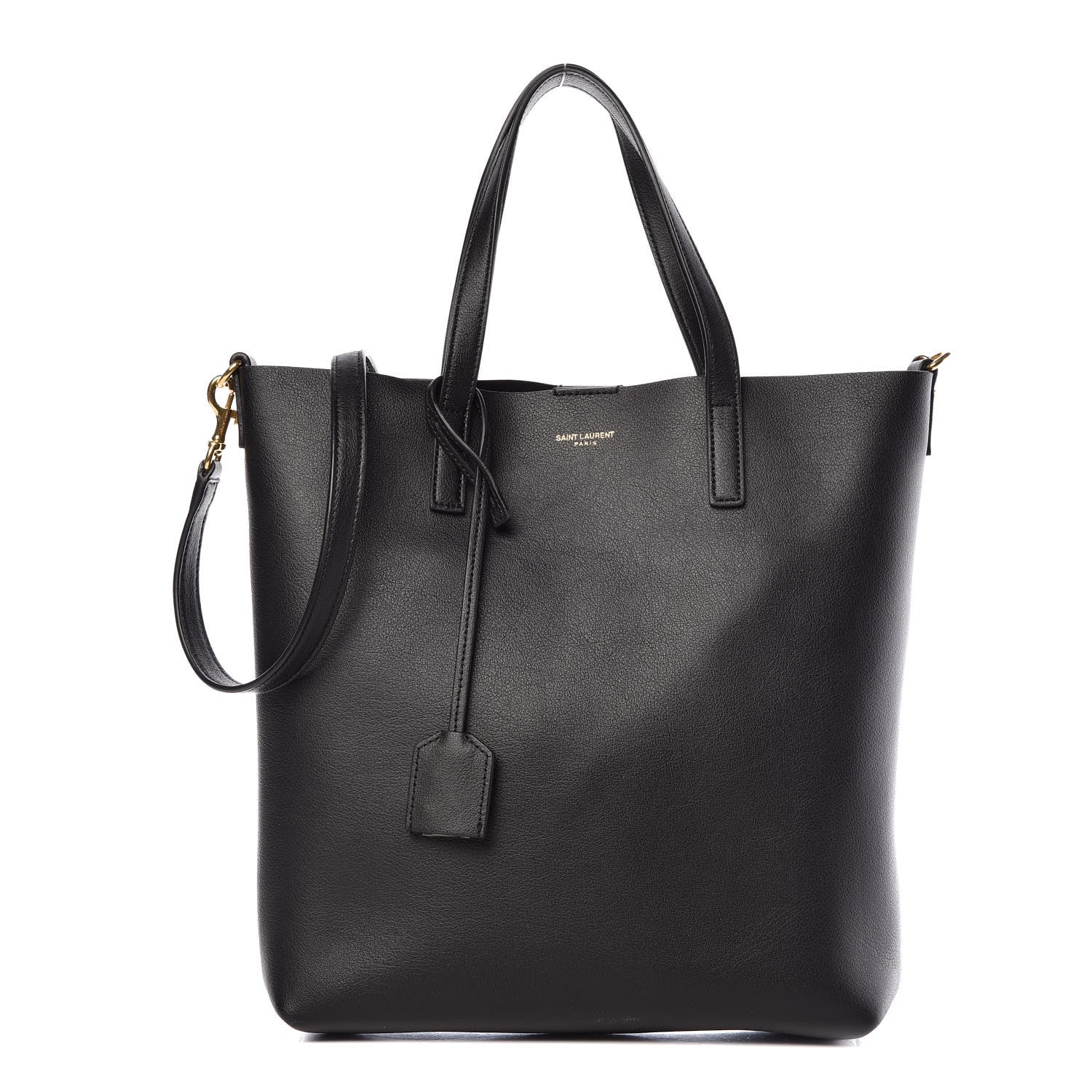 Saint Laurent Calfskin Toy Shopping Tote Black 1 of 11