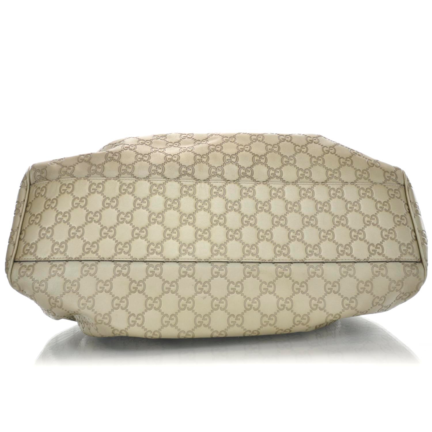 Gucci Guccissima Large Sukey Champagne 6 of 9