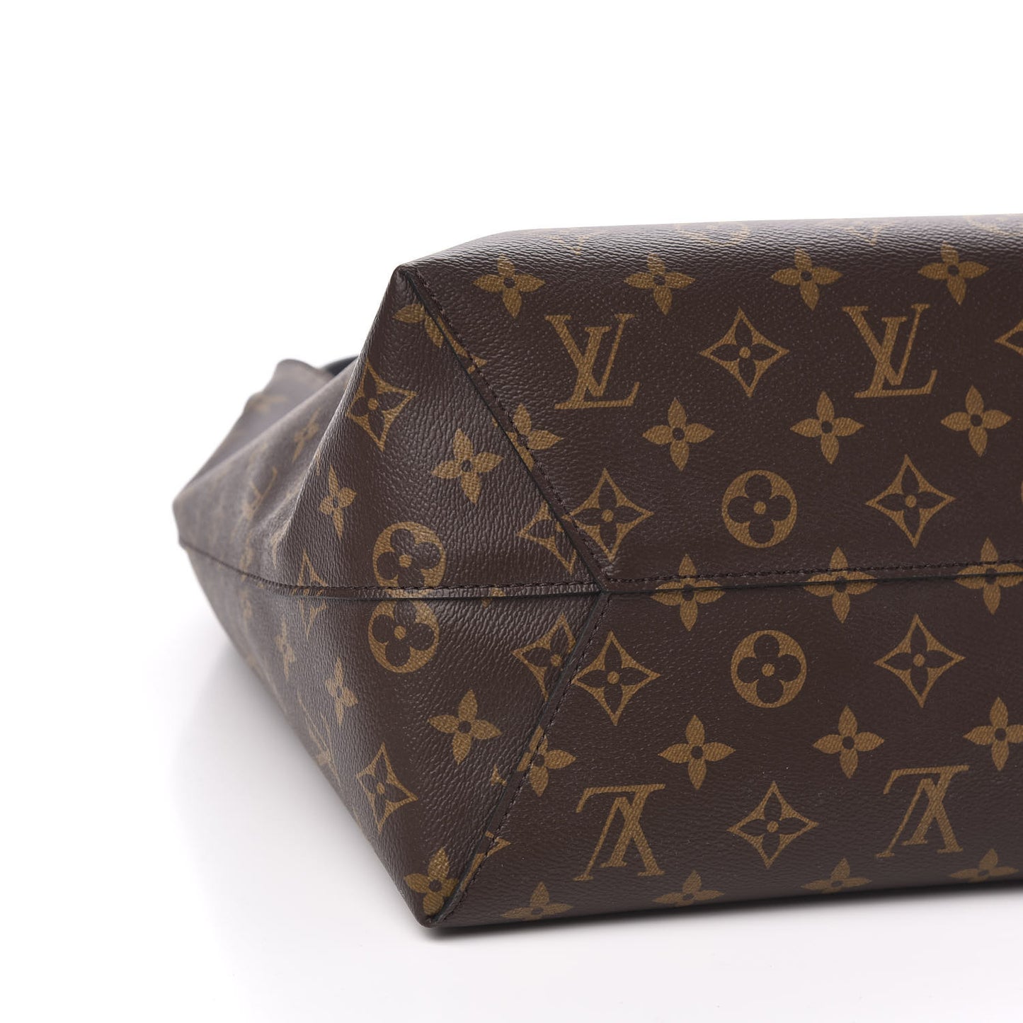 Monogram Flower Hobo Black