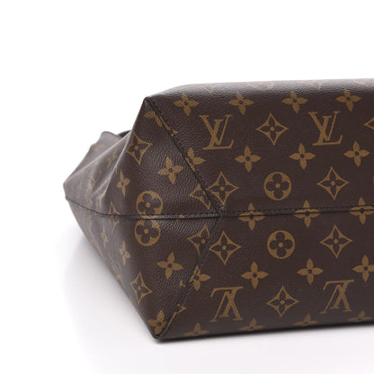 Louis Vuitton Monogram Flower Hobo Black 9 of 11