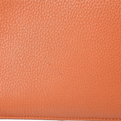 Hermes Togo Dogon Duo Wallet Orange 8 of 14