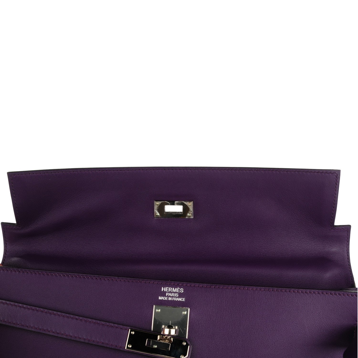 Hermes Swift Lakis Kelly 35 Ultraviolet 3 of 19
