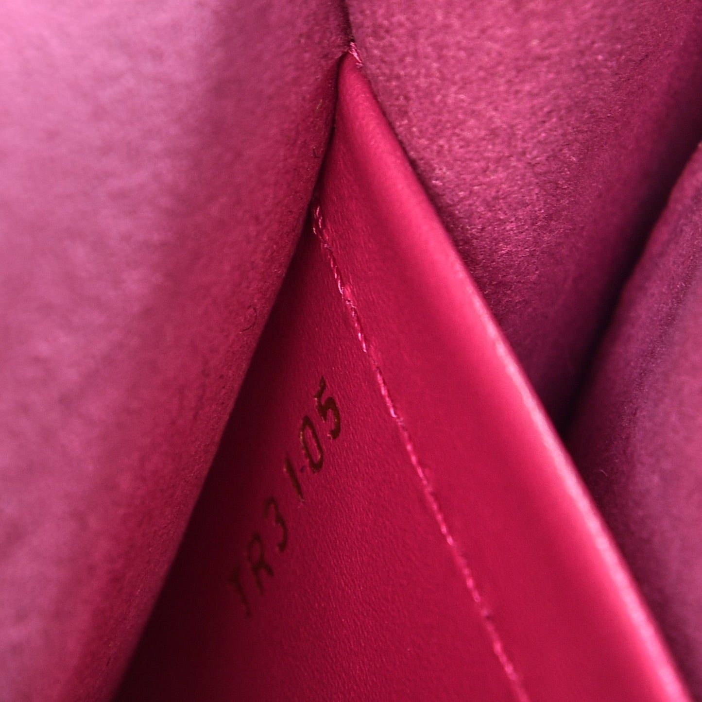 Calfskin Chain Louise MM Hibiscus