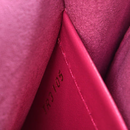 Louis Vuitton Calfskin Chain Louise MM Hibiscus 8 of 8