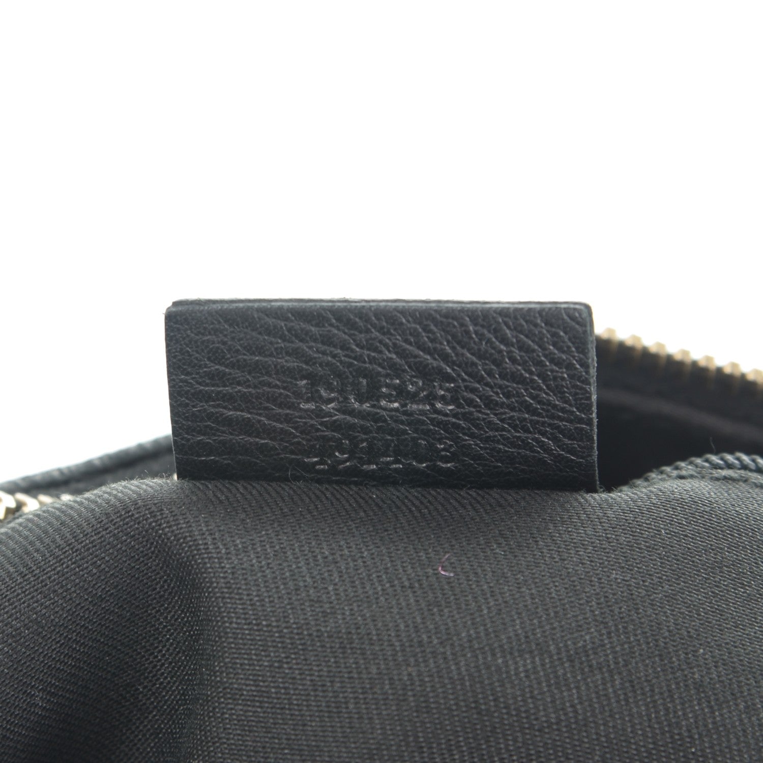 Gucci Monogram Medium D Gold Ring Hobo Black 7 of 11