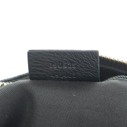 Gucci Monogram Medium D Gold Ring Hobo Black 7 of 11