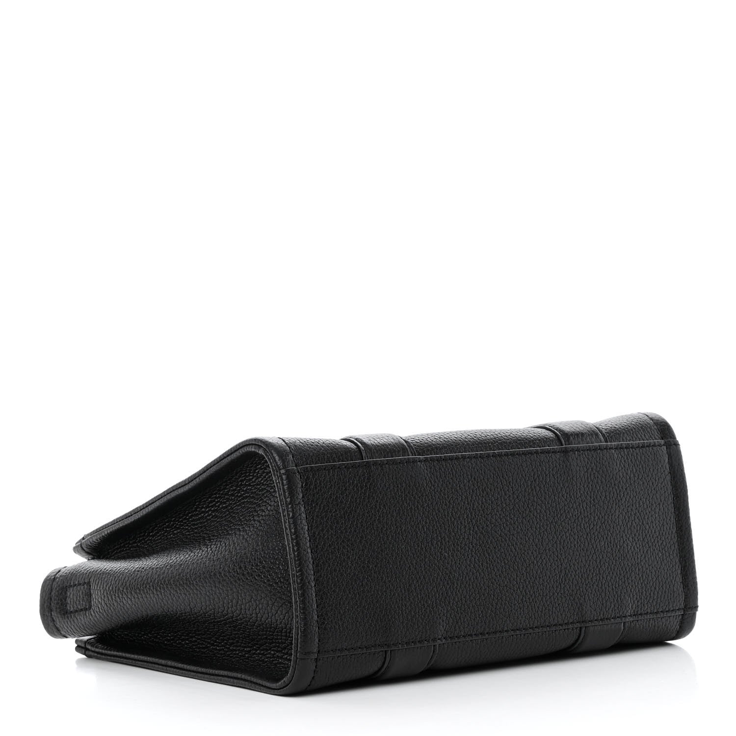 Marc Jacobs Grained Calfskin Small The Tote Bag Black 4 of 13