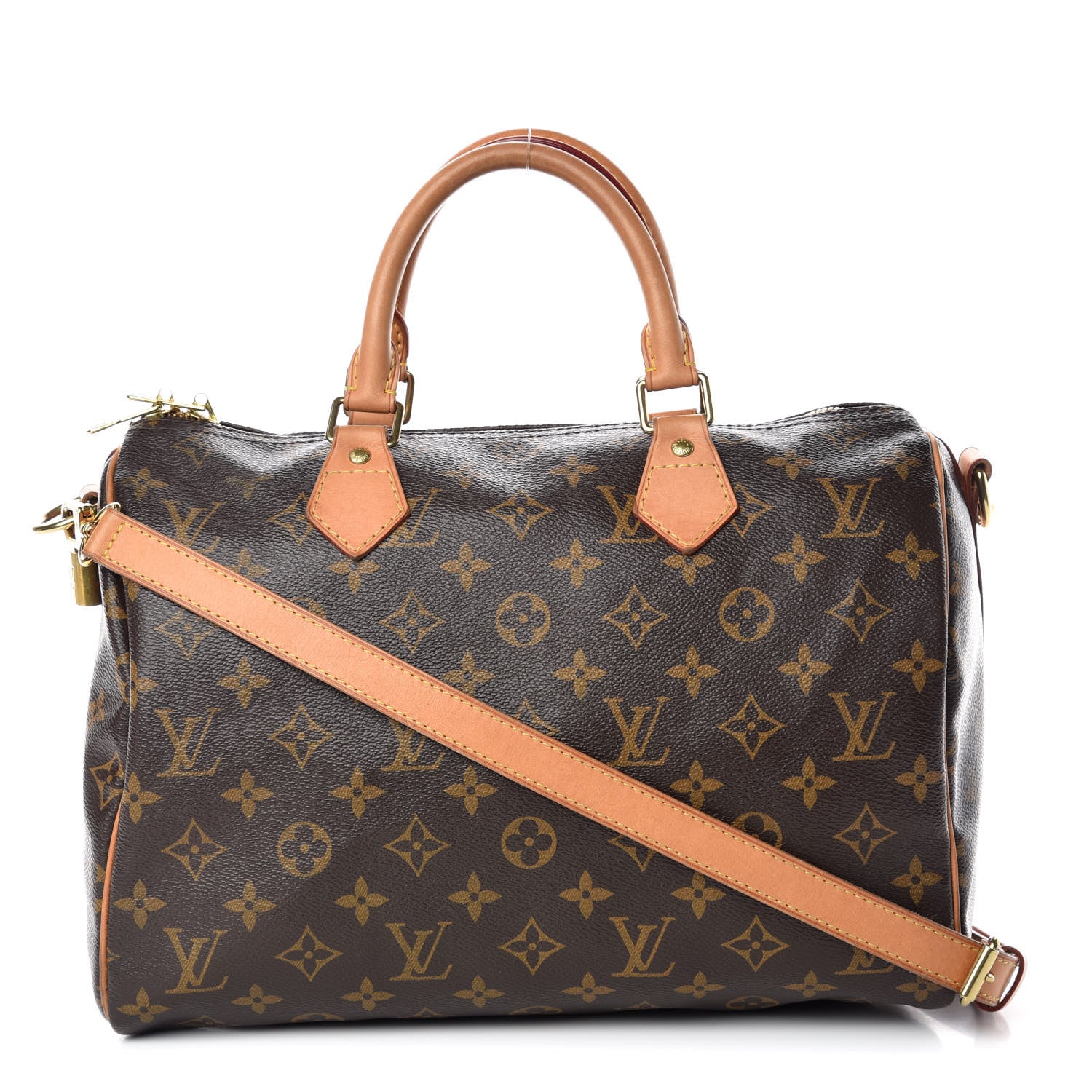 Louis Vuitton Monogram Speedy Bandouliere 30 1 of 12