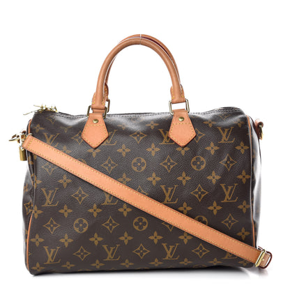 Louis Vuitton Monogram Speedy Bandouliere 30 1 of 12