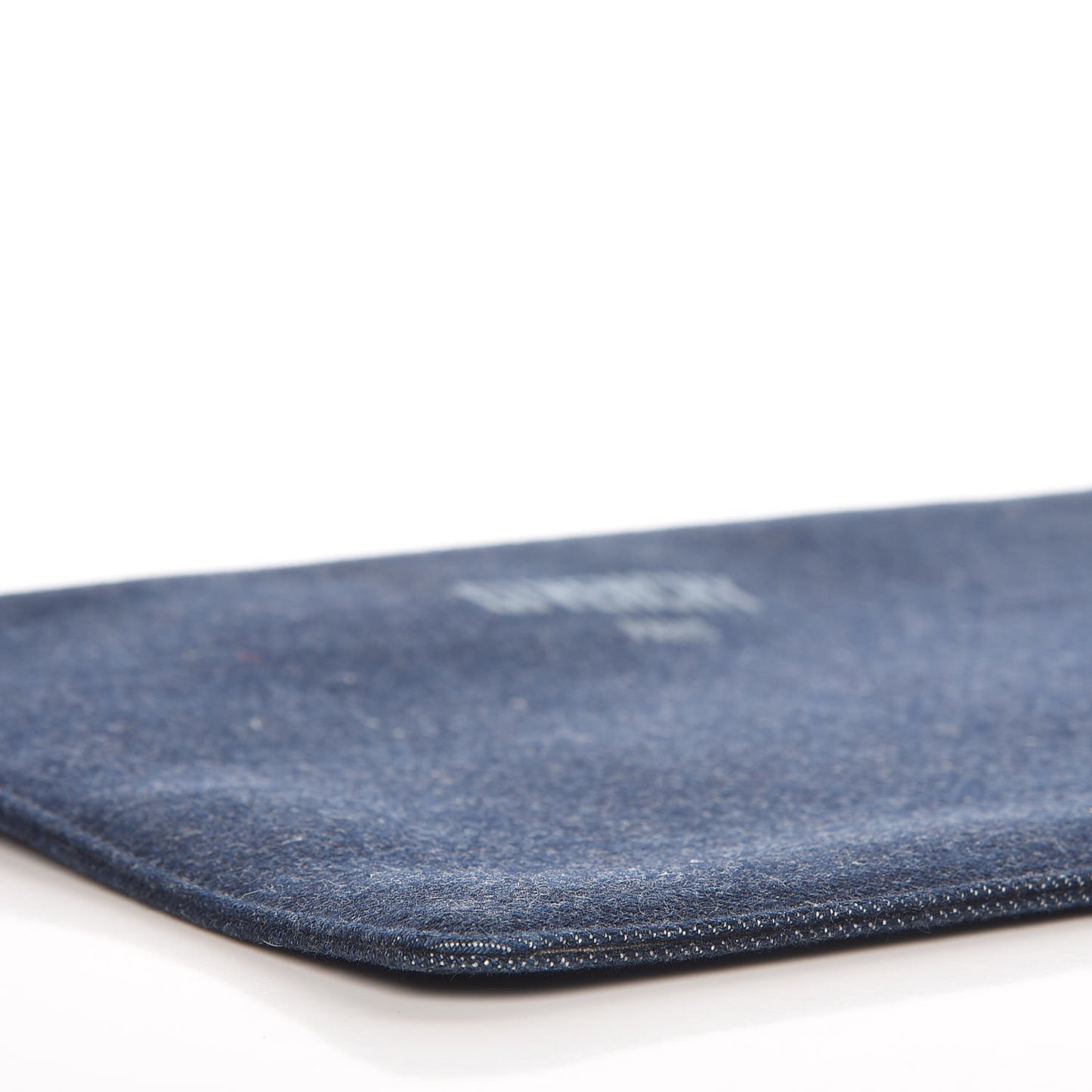 Denim Medium Logo Pouch Blue