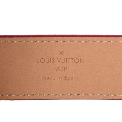 Louis Vuitton Vernis Ceinture 30mm Belt 90 36 Rose Indien 4 of 8