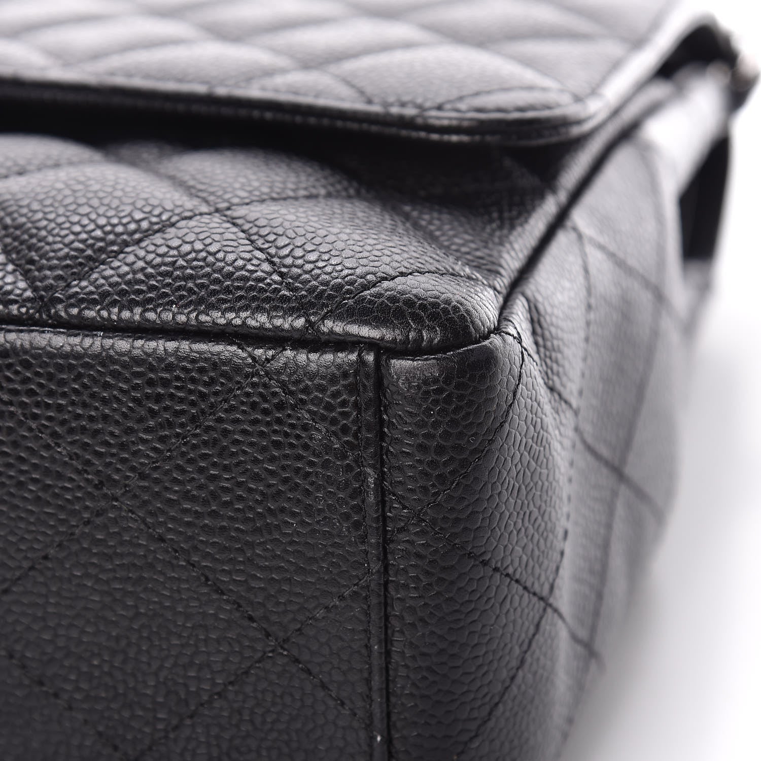 Chanel Caviar Quilted Maxi Double Flap Black 11 of 15