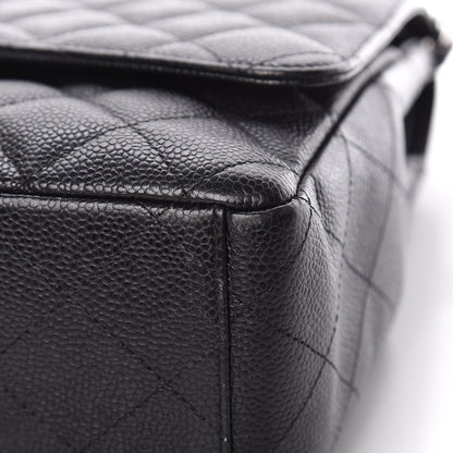 Chanel Caviar Quilted Maxi Double Flap Black 11 of 15