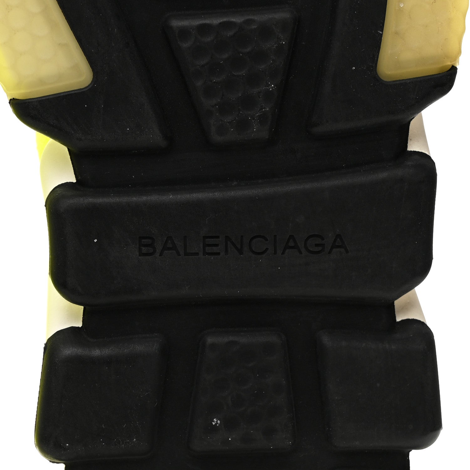 Balenciaga Nylon Knit Womens BB Speed Sneakers  39 Jaune Fluo 7 of 10