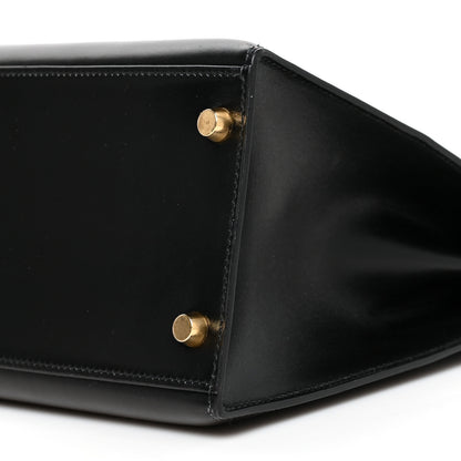 Hermes Box Kelly Sellier 28 Black 10 of 10