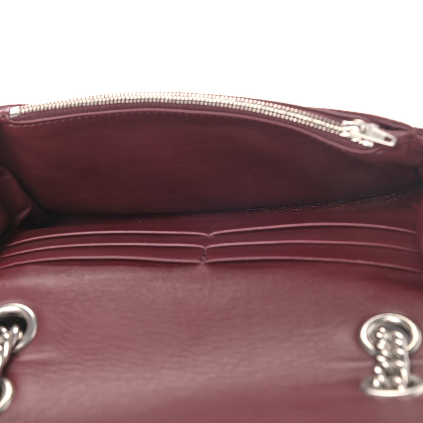 Nylon Jacquard Diagonal Logo Small Scarf Lock Chain Shoulder Bag Rouge Bordeaux Black Beige