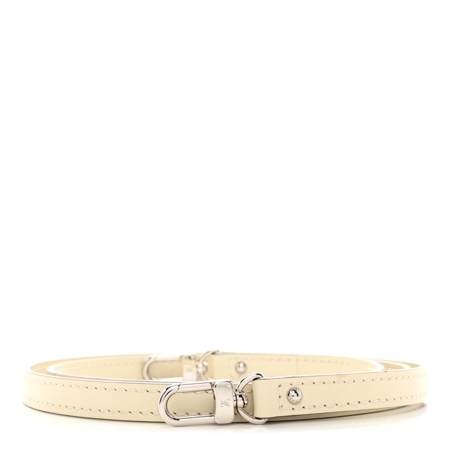 Calfskin Alma BB Shoulder Strap White