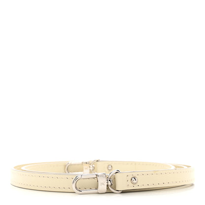 Louis Vuitton Calfskin Alma BB Shoulder Strap White 1 of 4