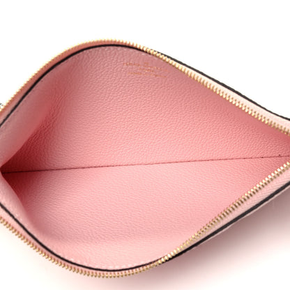 Louis Vuitton Empreinte Monogram Giant By The Pool Trio Pouch Rosebud Summer Blue Cream Saffron 5 of 9