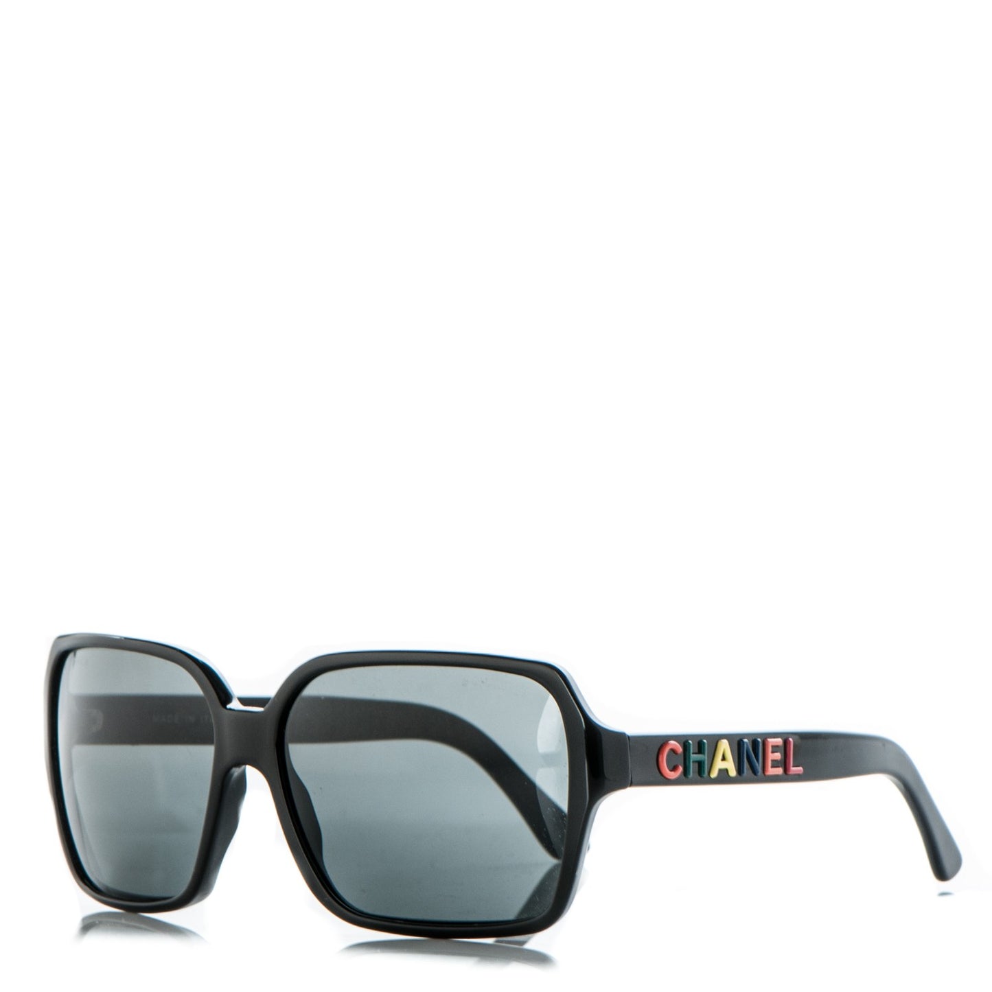 Acetate Logo Sunglasses 5139 Black Multicolor