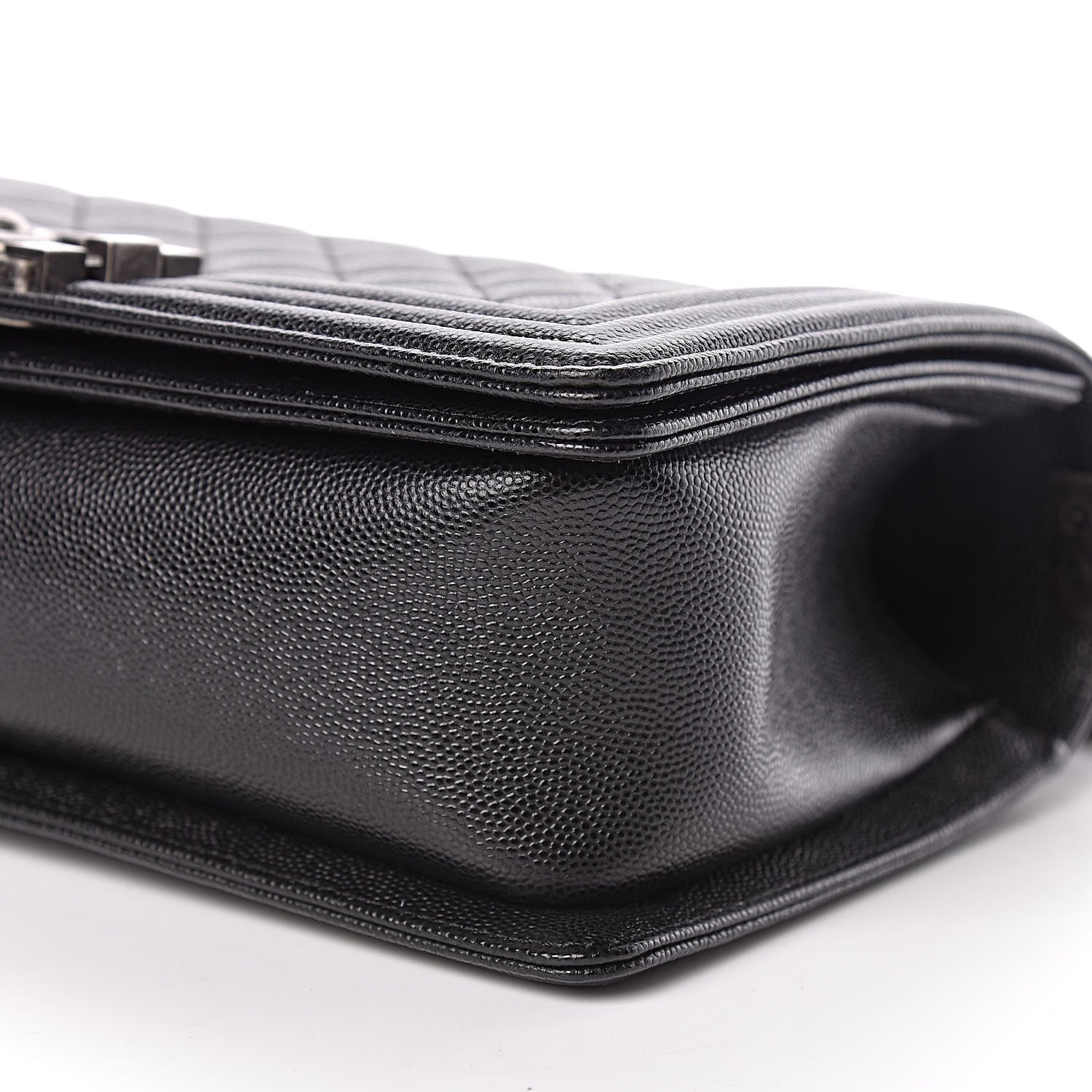 Chanel Caviar Quilted Medium Boy Flap Black 9 of 11